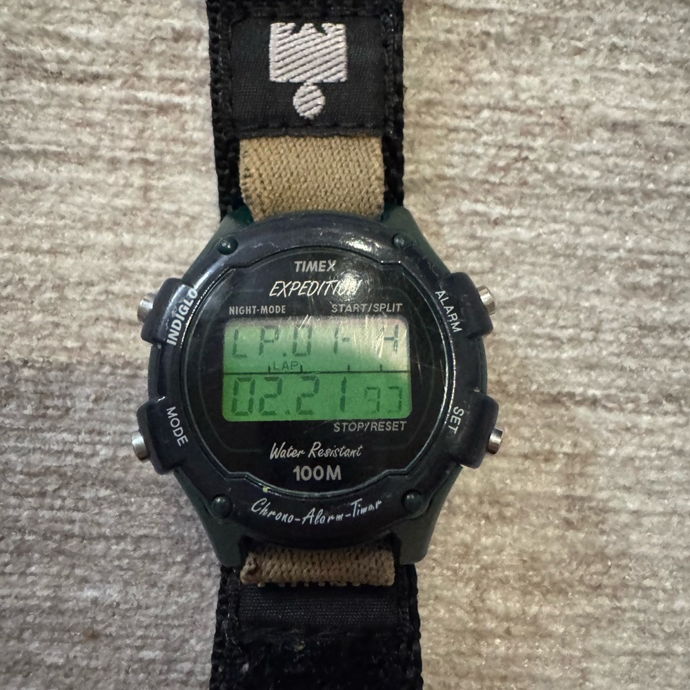 Timex Expedition Indiglo Chrono Alarm Quartz Digital Women's Watch